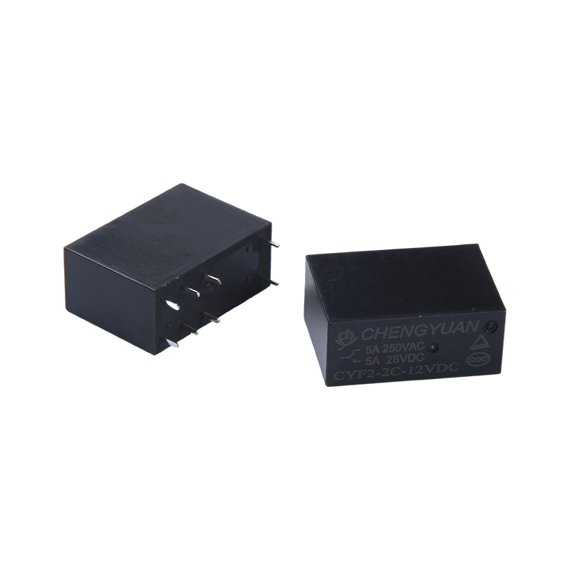CYF2 릴레이, DPDT 릴레이, JQX-14F,5A 250VAC 릴레이,8A 릴레이,8PIN PCB 0.54W 릴레이.14F 전원 릴레이