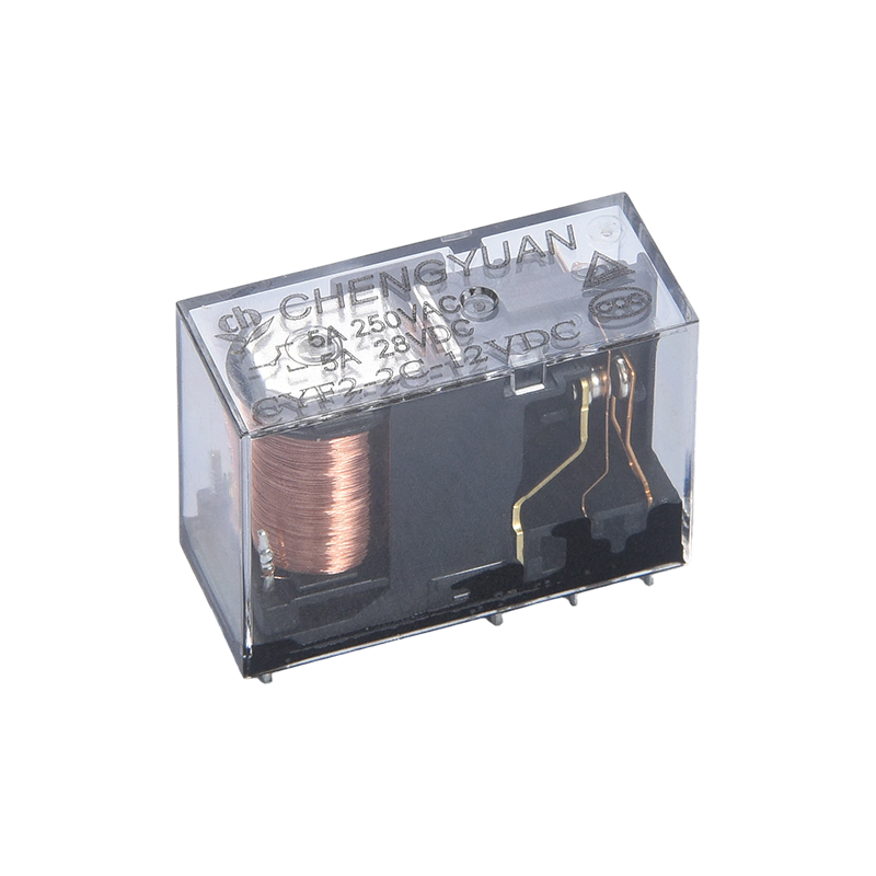 CYF2 릴레이, DPDT 릴레이, JQX-14F,5A 250VAC 릴레이,8A 릴레이,8PIN PCB 0.54W 릴레이.14F 전원 릴레이
