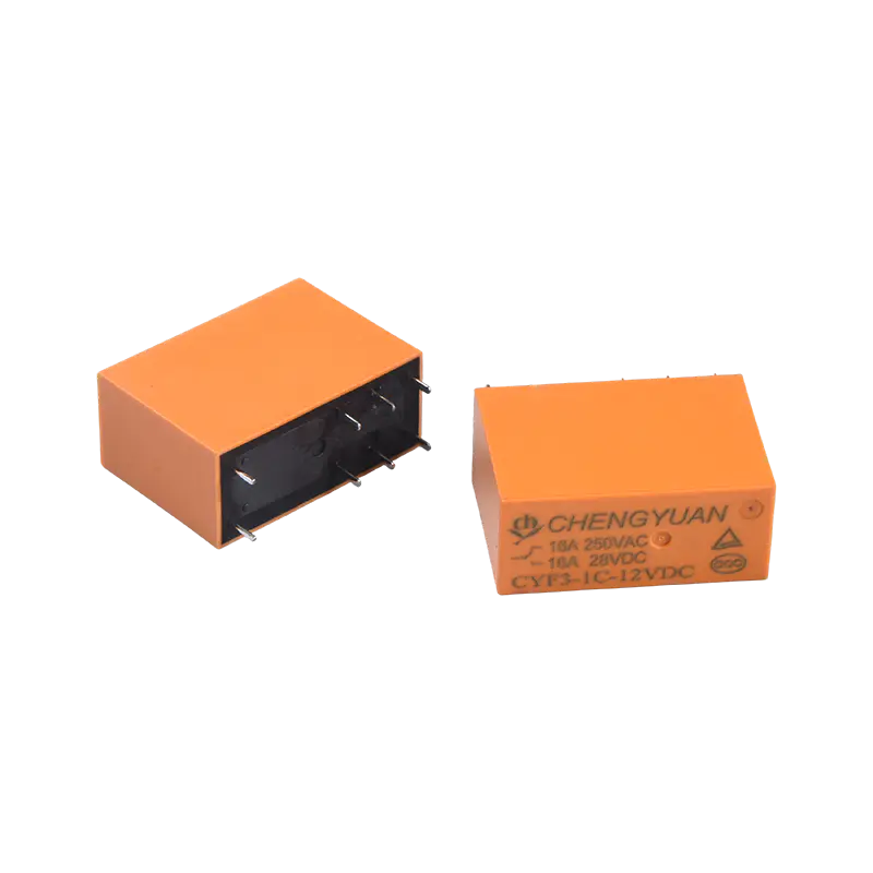 CYF3 릴레이, SPDT 릴레이, JQX-14F,16A 250VAC 릴레이, 8PIN PCB 0.54W 릴레이.14F 전원 릴레이