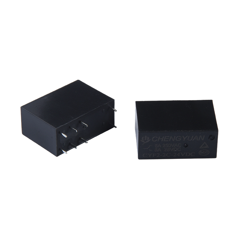 CYF2 릴레이, DPDT 릴레이, JQX-14F,5A 250VAC 릴레이,8A 릴레이,8PIN PCB 0.54W 릴레이.14F 전원 릴레이