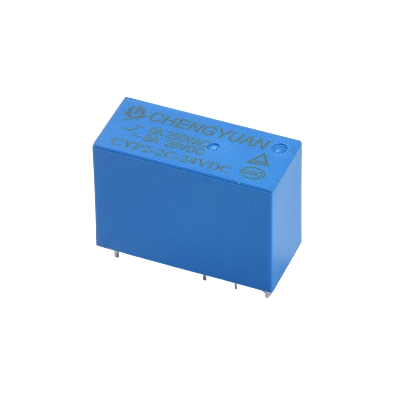 CYF2 릴레이, DPDT 릴레이, JQX-14F,5A 250VAC 릴레이,8A 릴레이,8PIN PCB 0.54W 릴레이.14F 전원 릴레이