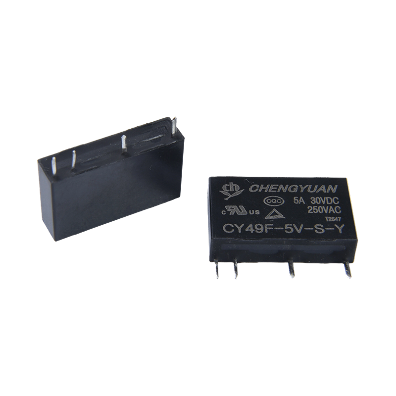 CY49F 릴레이, 슬림 파워 릴레이, 49F 릴레이, 신호 릴레이, 4PIN PCB 5A 0.12W 소형 릴레이.