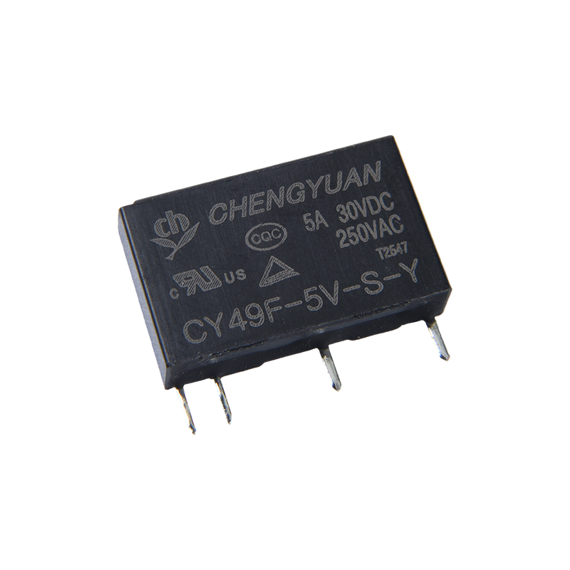 CY49F 릴레이, 슬림 파워 릴레이, 49F 릴레이, 신호 릴레이, 4PIN PCB 5A 0.12W 소형 릴레이.