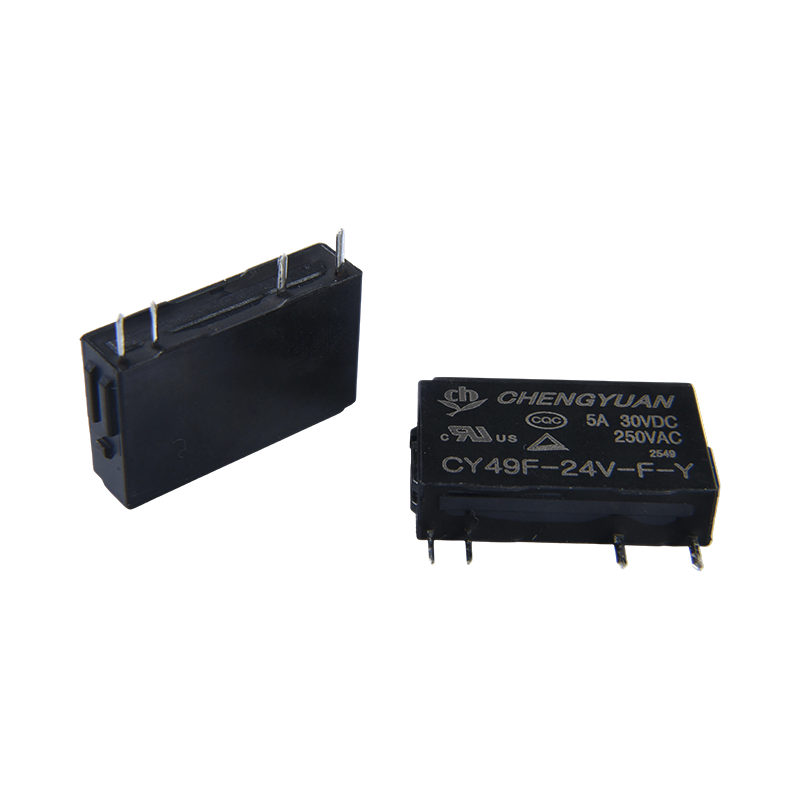 CY49F 릴레이, 슬림 파워 릴레이, 49F 릴레이, 신호 릴레이, 4PIN PCB 5A 0.12W 소형 릴레이.