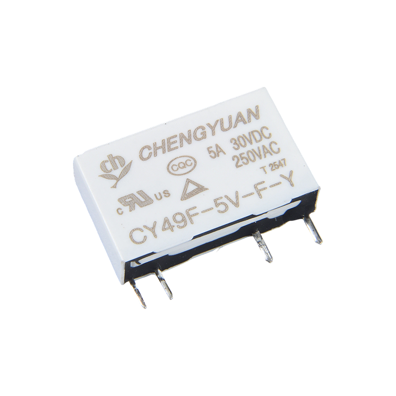 CY49F 릴레이, 슬림 파워 릴레이, 49F 릴레이, 신호 릴레이, 4PIN PCB 5A 0.12W 소형 릴레이.