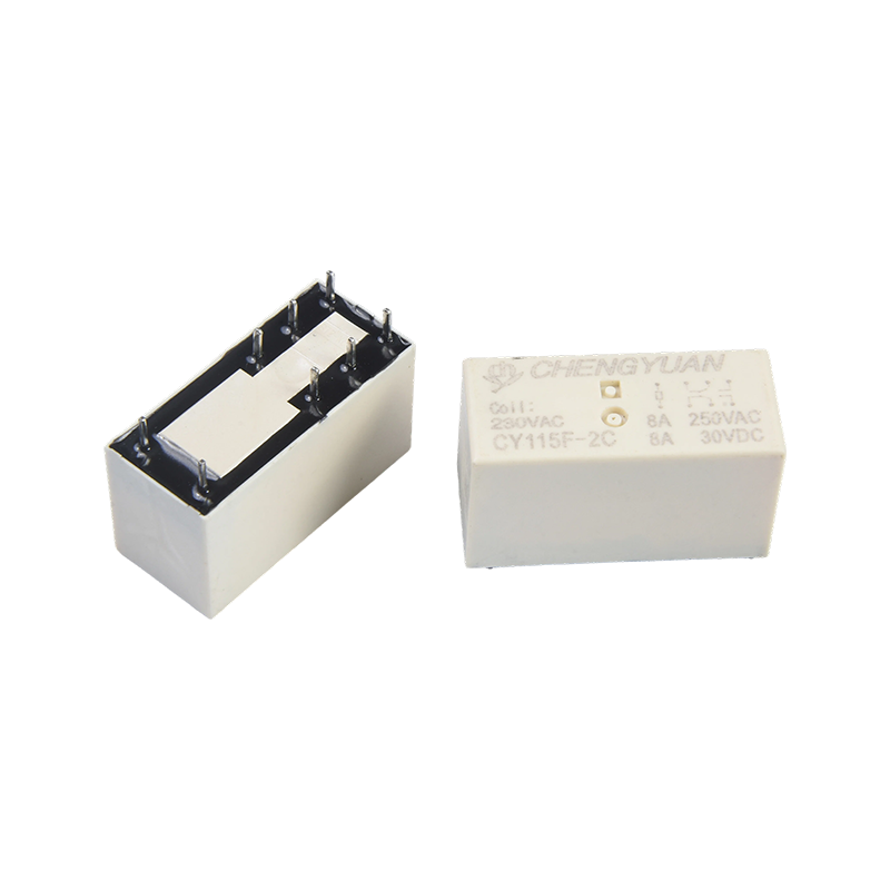 CY115F2 릴레이, DPDT PCB 릴레이, JQX-115F,8A 0.4W 8PIN 릴레이, PCB 2C Relay.115F 전원 릴레이