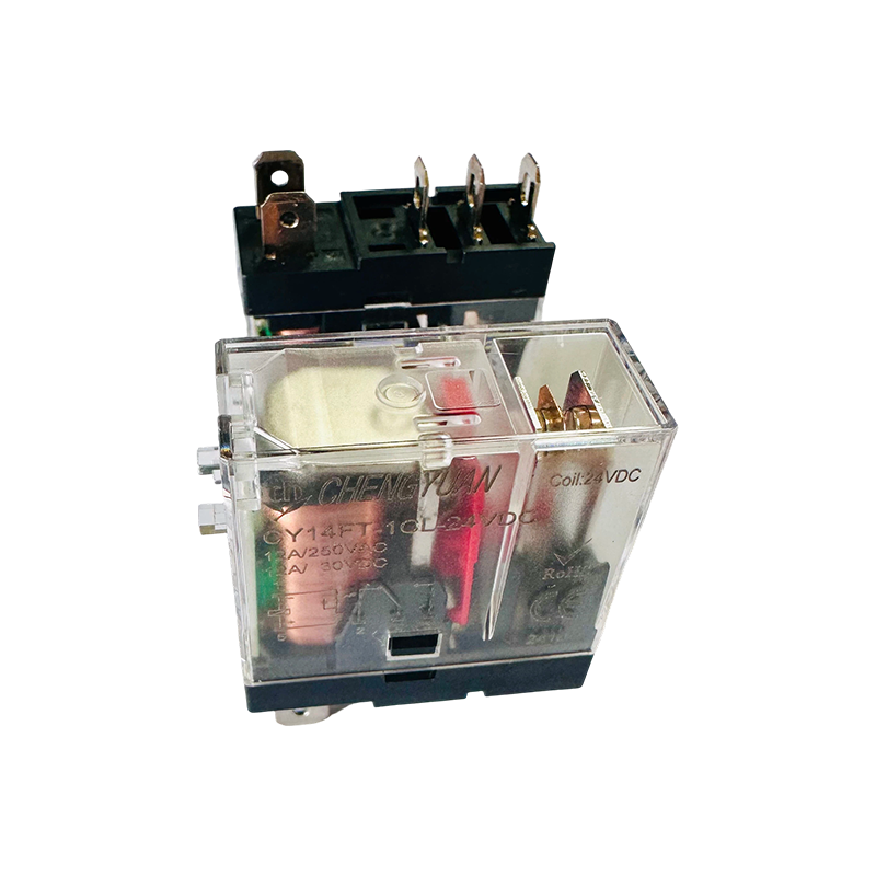 CY14FT-1CL 릴레이, SPSP 릴레이, 14F 와이드 풋 릴레이, 12A 5PIN 전원 릴레이.