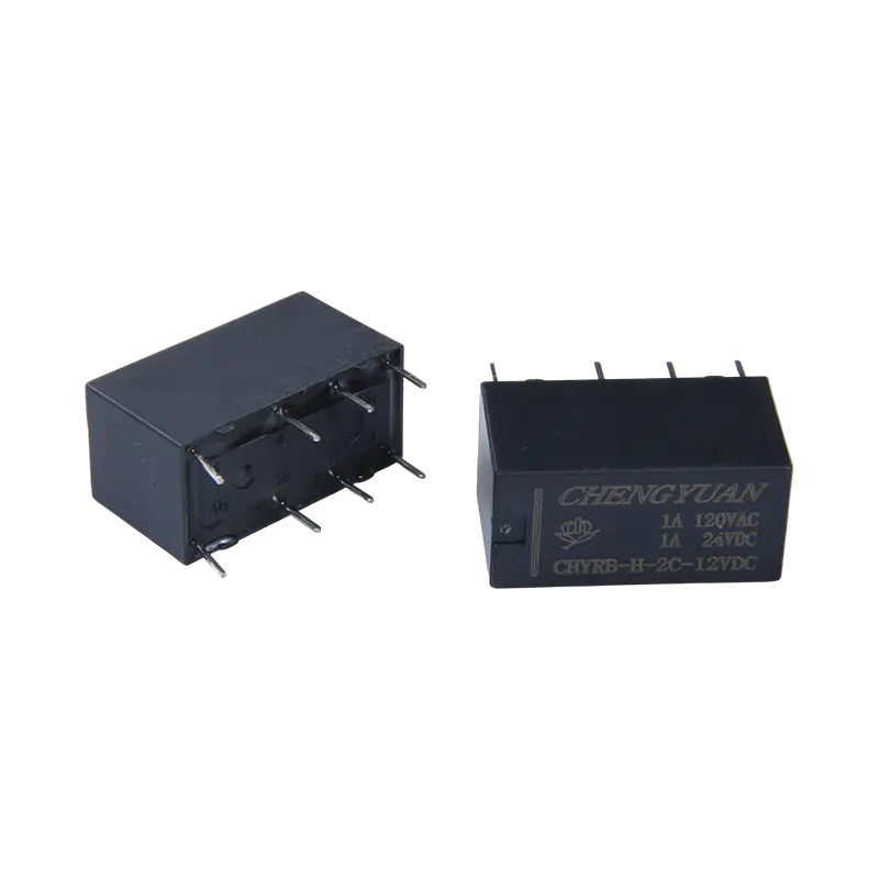 CHYRB 릴레이, 4078 릴레이, PCB 8PIN 릴레이, JRC-19F, DPDT 신호 릴레이, 0.15W PCB 소형 8PIN 릴레이.
