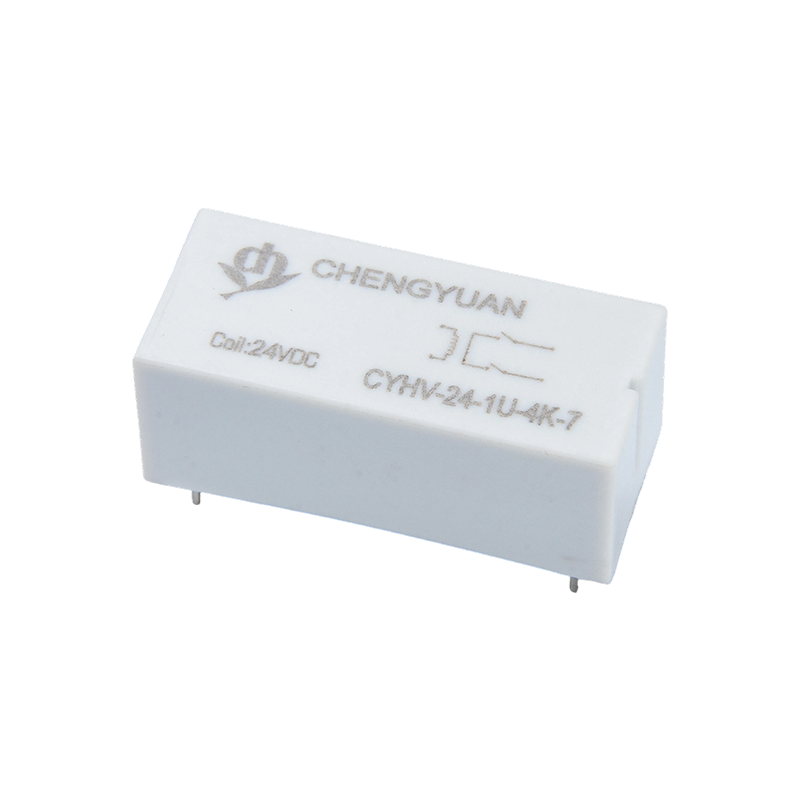 CYHV 계전기, 소형 고전압 건식 스프링 계전기, 4KV,6KV PCB 마운트 리드 계전기.