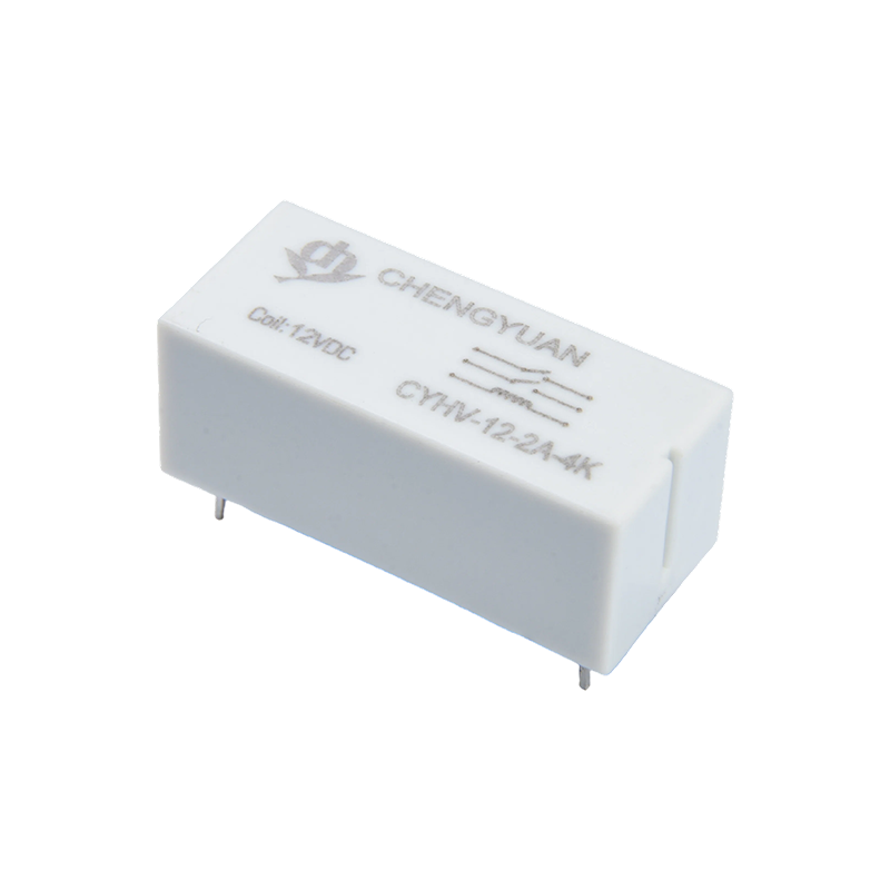 CYHV 계전기, 소형 고전압 건식 스프링 계전기, 4KV,6KV PCB 마운트 리드 계전기.